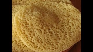 Recette de Baghrir en vidéo crêpes à milles trous [upl. by Rorrys]