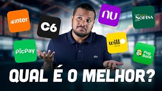 Qual banco digital rende mais em 2024 Inter Nubank Sofisa ou Picpay [upl. by Coshow706]