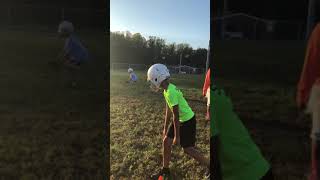 Reidsville Tiger WR drill [upl. by Itnava382]