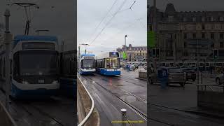 Cobra und Flexity Tram beim HB Zürich [upl. by Obel246]