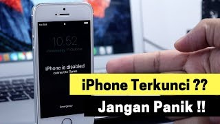 Cara Membuka iPhone yang Terkunci iPhone is Disabled [upl. by Alida]