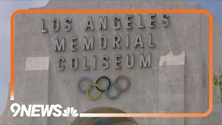 LA Coliseum to host Olympic events in 2028 [upl. by Ahsekyw]