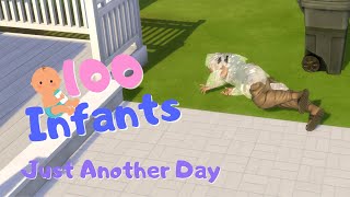 Just Another Day  Sims 4 100 Infant Challenge Part 15 [upl. by Simpson]