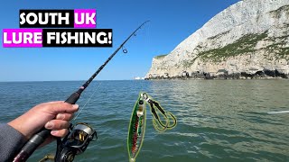 South UK Lure Fishing Bass CATCH and COOK [upl. by Livingston87]