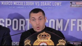 Carl Frampton vs Scott Quigg HEATED FINAL press Conference [upl. by Dorcas173]