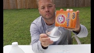 Baking Soda and Vinegar Science Experiments [upl. by Vipul]