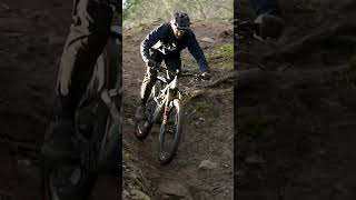 Riding Enduro Race Compound Tyres On A Techy Descent 🚵 [upl. by Gussi]