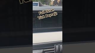 Togg Full ekran Türk Bayraği nasil yapilir togg türkbayrağı [upl. by Reeva341]