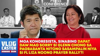 Chong maaaaring kasuhan dahil sa pagbabanta nito kay FL Liza Congressmen Moving to Protect FL Liza [upl. by Menashem]