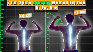 Increase your height by 7 cm Spine lengthening Full method At Any Age heightincrease [upl. by Dahle]