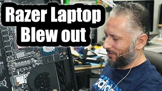 High End Razer Blade RZ09 Laptop Repair Another Shop Refused to Fix [upl. by Graham]