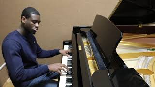 quotOutsidequot  D Block Europe Young Adz x Dirtbike LB Piano Cover  Patrick Yeboah [upl. by Downey562]