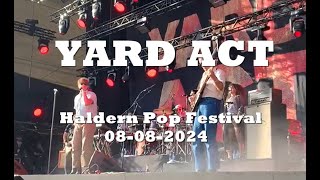 YARD ACT  Live in Haldern Pop Festival  08082024 [upl. by Oicaroh314]