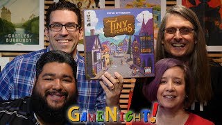 Tiny Towns  GameNight Se6 Ep50  How to Play and Playthrough [upl. by Jacquelyn]