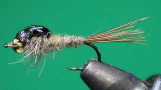 GOLD RIBBED HARE’S EAR NYMPH  TYING TUTORIAL [upl. by Telford]