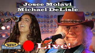 Michael DeLisle  Josee Molavi  Live on The WDVX Blue Plate Special 09042024 [upl. by Samul]