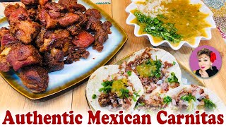 Authentic Michoacan Mexican Carnitas Recipe  Easy amp Delicious  Perfect for Tacos Tamales amp Sopes [upl. by Aseiram]