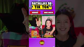 Batalla de TikTok🔥  Dayanara VS Doris Joselyn  Trend Mexa shorts [upl. by Ycats]