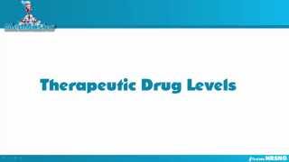 NCLEX® Pharmacology Review  Therapeutic Drug Levels lithium digoxin theophylline phenytoin [upl. by Htinek356]