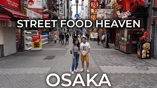 Osaka Street Food  Japans Food Capital [upl. by Magnum961]