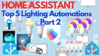 HOME ASSISTANT  SCHEDULED LIGHTING  LIGHTING AUTOMATIONS  PART 2 of 5 [upl. by Schumer]