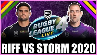 Penrith Panthers vs OLD SCHOOL 2020 Melbourne Storm on RLL4  2024 NRL GRAND FINAL [upl. by Levona]