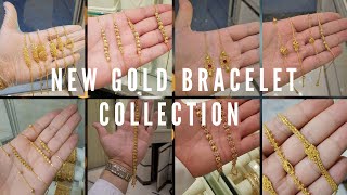 New Gold Bracelet Dailywear Designs  22Ct Chain Model Gold Bracelet Collection [upl. by Hagood]