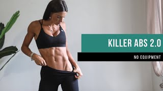 20 Minuti KILLER ABS Circuito intenso per sviluppare un addome forte e definito [upl. by Cone]