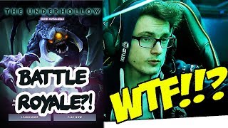 WTF Miracle playing The Underhollow  New BATTLE ROYALE Custom Game for Dota 2 [upl. by Ellevehc]