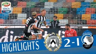 Udinese  Atalanta 21  Highlights  Giornata 11  Serie A TIM 201718 [upl. by Teyut]