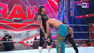 Seth Rollins y Sami Zayn Vs Dominik Mysterio y JD Parte 1 WWE RAW 13 de Noviembre 2023 Español [upl. by Namielus]