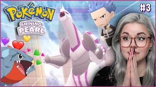 Pokemon Shining Pearl Playthrough Part 3  Cyrus is Angy [upl. by Ahtar]