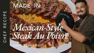 How To Make MexicanStyle Steak Au Poivre  Made In Cookware [upl. by Rubenstein]