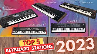 Top 5 BEST Keyboard Workstations of 2023 [upl. by Bearnard973]