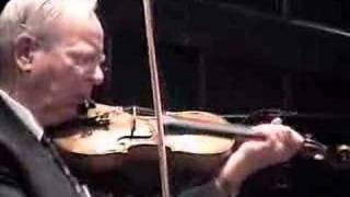 Buddy MacMaster In Concert Cape Breton Fiddler Clip 2 [upl. by Adnohrahs]