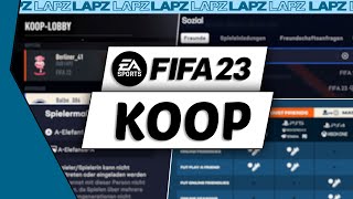 FIFA 23 SO FUNKTIONIERT KOOP🧐 Freunde einladen Crossplay Aufgaben✅ FIFA 23 Infos [upl. by Albertina]