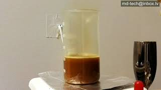 Separate gold from palladium and platinum solution using sodium bisulfite as reducer [upl. by Ahgem]