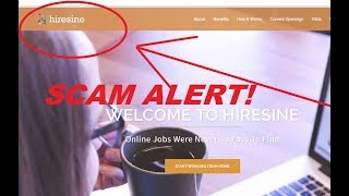 HIRESINE review  Alert this is SCAM company [upl. by Nileuqaj]