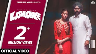 Lahore Official Video Himmat Sandhu  YOLO  ft Nikeet Dhillon  Jang Dhillon  New Punjabi Songs [upl. by Cornall980]