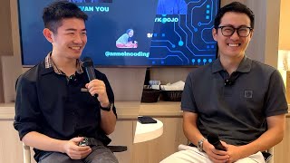 Evan You Creator of Vuejs amp Vite  Full InterviewConversation  Recorded LIVE in Singapore [upl. by Anilev]