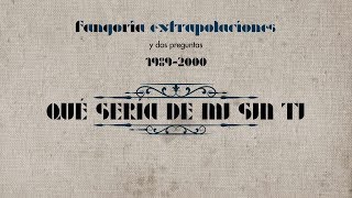 Fangoria  ¿Qué sería de mí sin ti Lyric Video [upl. by Kcerb]