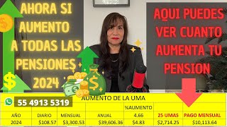 Ahora si aumento a todas las pensiones 2024 [upl. by Valerio]