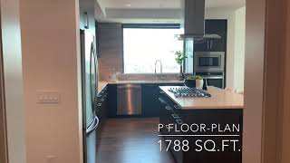 P Floor Plan  2 bd \ 2 ba Model [upl. by Olaznog]