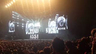 Scorpions Live at Budapest2016  James Kottak drum solo Rock and Roll forever  Blackout [upl. by Lind]