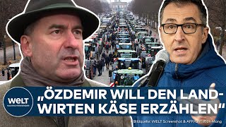 BAUERNPROTEST IN BERLIN quotÖzdemir müsste genauso wie der Rest der Truppe zurücktretenquot – Aiwanger [upl. by Svensen]