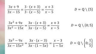 406 Mathe an der Realschule Bruchterme  Definitionsmenge  Kürzen [upl. by Antonetta]