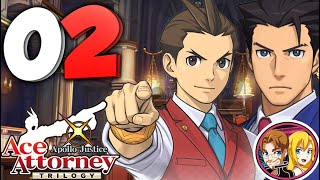 Apollo Justice Ace Attorney Trilogy Walkthrough Part 2 Turnabout Trump Murderer Revealed PS5 [upl. by Neisa]