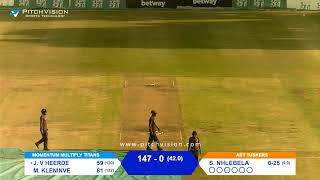 CSA 4Day Series  AET Tuskers vs Momentum Multiply Titans  Division 1  Day 2 [upl. by Halihs]