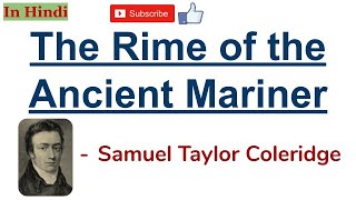 The Rime of the Ancient Mariner by Samuel Taylor Coleridge  Full Summary in 11 minutes [upl. by Neehsar455]