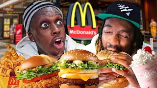 British Rappers’ honest opinion on Korean McDonald’s [upl. by Narut662]